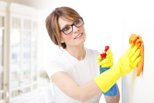 Professional carpet cleaning in an Earls Court home interior